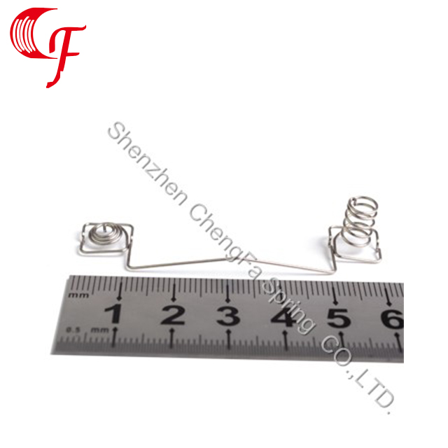 Positive and negative battery springs