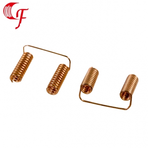 What is the structure of guide wire spring